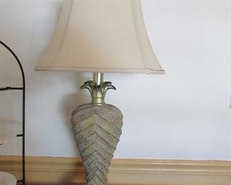 decorative lamp. 14"w X 10"d X 31"h PRICE: $40.00