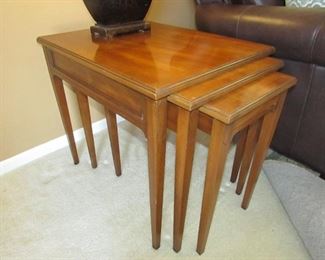 nesting tables open detail