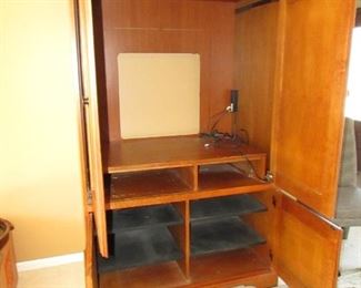 entertainment center interior