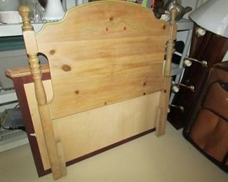 Pine twin headboard. 45"h PRICE: $35.00