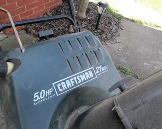 snow blower detail