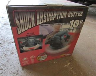 10" electric buffer. PRICE: $15.00