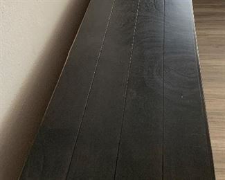 7ft Farmhouse Rustic Media Console 33x84.25x16.5in HxWxD