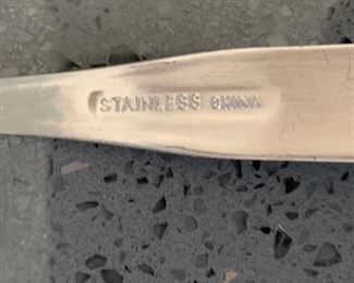 Stainless Steel Flatware & Farberware Knives Lot