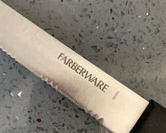 Stainless Steel Flatware & Farberware Knives Lot