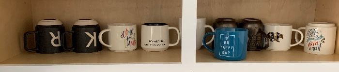 10pc Assorted Coffee Mugs	