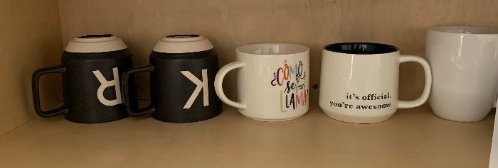 10pc Assorted Coffee Mugs	