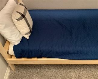 #1 Mydal Natural Pine Bunkbeds 61x72x77in HxWxD