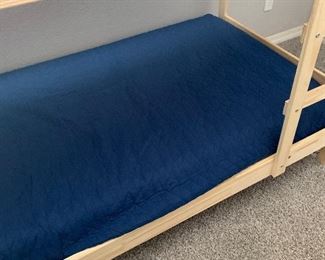 #1 Mydal Natural Pine Bunkbeds 61x72x77in HxWxD