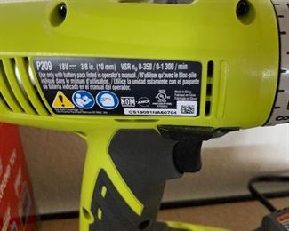 Tool Lot Ryobi P209 & Everything shown
