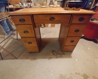 Maple kneehole desk $50
Now$45.