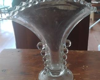Candlewick fan vase $20
Now only $15