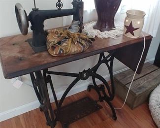 Davis treadle sewing machine $150