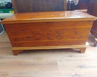 Solid Cedar Hope Chest $100