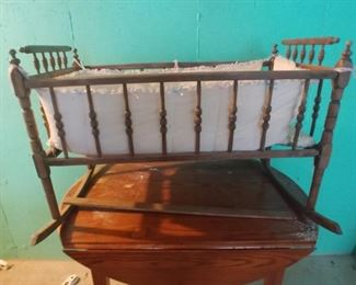 Antique rocking cradle $40
Now only $35
