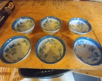 Set of Chinese rice bowls $20