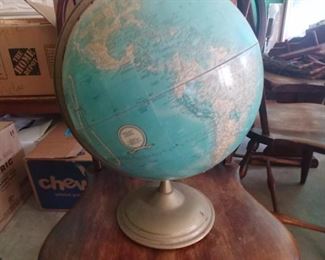 Vintage globe $20
