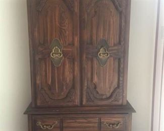 Dresser and Armoire