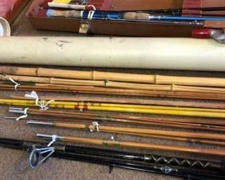 Fly Fishing Rustic and Regular Rods