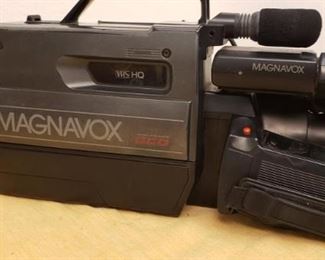 Vintage Magnavox VHS and Panasonic Video Recorders