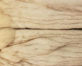 Vintage Norway Blue Fox Fur Coat