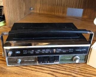 Vintage Realistic Portable AMFM radio , Wayfinder Auto Compass