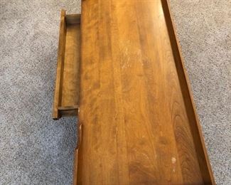 Cushman 5' coffee table $40 some surface wear which can be repaired by applying Old English or other oil treatment