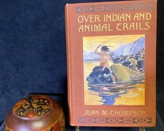 155m 1918 OVER INDIAN AND ANIMAL TRAILS