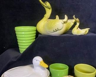 178m Bee Honey Holder, Hall, Hull  German Pottery