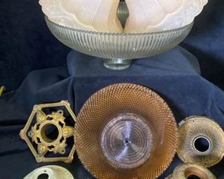 170m Assorted Vintage Lighting Parts  Pieces