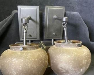 160m Glass Wall Sconces