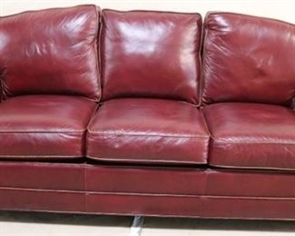 McKinley leather couch