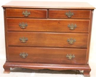 2 over 3 Mahogany chest