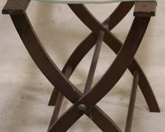 Folding luggage rack