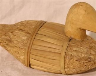 Wooden duck
