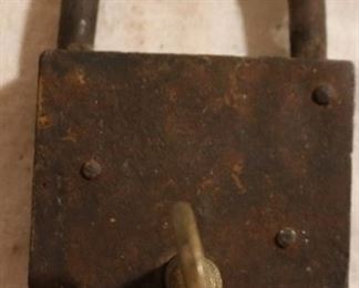 Vintage padlock