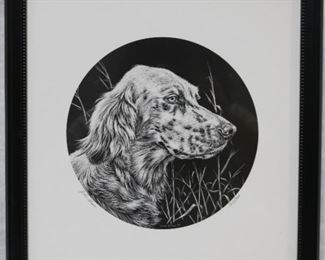 John Shaw dog print 107/700