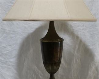 Brass table lamp