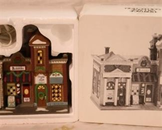 Dept 56 Riverside Row shops