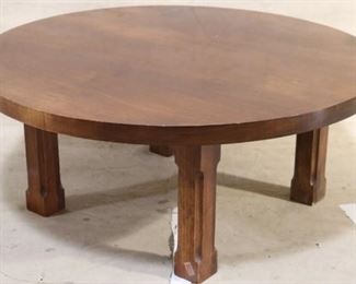 Round coffee table