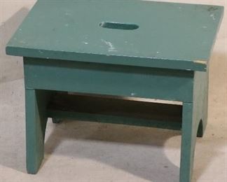Painted stool