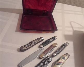WW2 US ARMY AND VARIOUS POCKETKNIVES