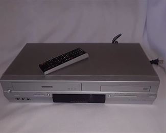 TOSHIBA COMBINATION VHS AND DVD PLAYER WITH REMOTE