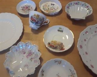 ASSORTED SPODE AYNSLEY WINTERLING SQUIRE AND HAVILAND AND CO LIMOGES BONE CHINA