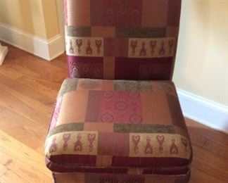 Two Ethan Allen chairs @ $195.00 each