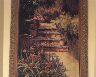 BEAUTIFUL TAPESTRY BY ERIN DERTMER 38X50 $85.00