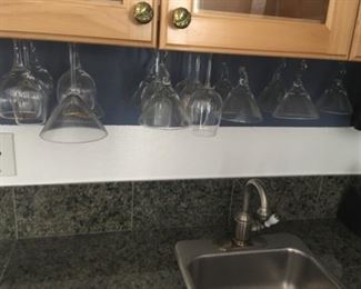 Wine glasses all for 20.