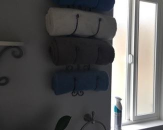 Towel rack 15. Towel 5 each