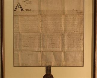 1614 King James I signed Royal Charter