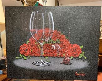 Bed of Roses Don’t Drink and Draw Series
Number 70 of 200 by Michael Godard